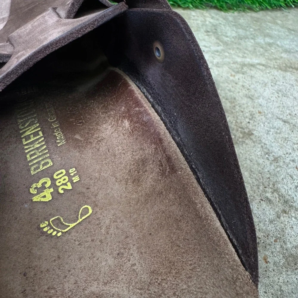 Vintage Birkenstock Boston Clogs Gorpcore Naturecore Workwear Brown 43 10M